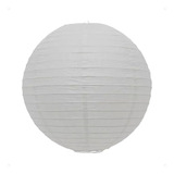 Luminária Oriental Japonesa Papel Branca 50 Cm