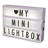 Luminaria Painel Letreiro Light Box A5