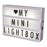 Luminaria Painel Letreiro Light Box A5