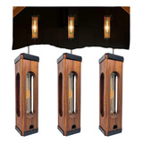Luminária Pendente Alto Padrão Vertical Para Escritório T 30
