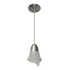 Luminária Pendente De Vidro Estilo Flor Com Tulipa De Vidro - Bivolt 110v / 220v
