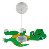 Luminária Pendente Dinossauro Infantil Quarto Bebê Criança