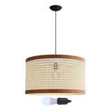 Luminaria Pendente Lampada Ravel