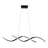 Luminaria Pendente Led Preto