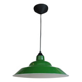 Luminária Pendente Mesa Bilhar Sinuca Lustre Verde Snooker