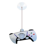 Luminária Pendente Video Game Controle Quarto Infantil Gamer Cor Azul celeste 110v 220v