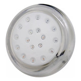 Luminária Piscina Led Rgb Colorido 18w 80mm Corpo Transparen