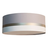 Luminaria Plafon Faixas Bronze
