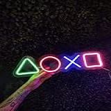 Luminaria Playstation Em Neon