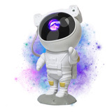 Luminaria Projetor Astronauta Galaxia Estrelas Usb Cor Da Cúpula Branco Cor Da Estrutura Branco 110v 220v