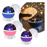 Luminaria Projetor Estrelas 360º