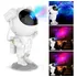 Luminaria Projetor Infantil Astronauta Abajur Led Giratoria Cor Da Cúpula Branco Cor Da Estrutura Branco