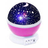 Luminaria Projetor Rotativa Estrelas