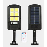 Luminária Refletor Solar Led Sensor De Presença Parede Jardim Á Prova D água Cor Da Luz Branco frio