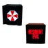 Luminária Resident Evil De Mesa Quarto Geek Gamer Decorativo Cor Da Cúpula Vermelho Cor Da Estrutura Preto E Vermelho 110v/220v