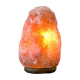 Luminária Sal Rosa Do Himalaya Até 3kg 2 Lâmpadas Inclusas
