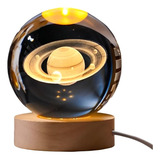 Luminaria Saturno Enfeite Luminoso