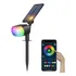 Luminária Solar De Jardim Led Colorida 