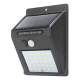 Luminária Solar Para Muro E Paredes Com Sensor Pier