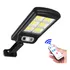 Luminaria Solar Poste Sensor Movimento Controle Remoto 200w Mfl