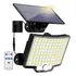 Luminária Solar Refletor De Led 200w   Controle Remoto