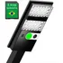 Luminaria Solar Refletor S400 Poste 12h Led 6000k Bateria Substituível Holofote Completo Oversun