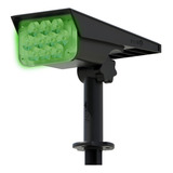 Luminária Spot Solar Espeto Jardim Potente 12h Refletor Luz