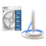Luminario De Fita Ultra Led 2835 3m 240 Smd m 12v Ip20 Super Brilho Branco Quente Lumi 1 Linha