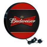 Luminoso Decorativo Para Bar Budweiser Cerveja