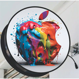 Luminoso Dupla Face Led 40cm Personalizado Uso Externo