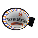 Luminoso Dupla Face Oval Com Suporte Barber Shop 51 X 33
