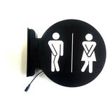 Luminoso Dupla Face Placa