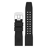 Luminox Pulseira De Relógio Genuína FPX 3000 21Q 2 K Pulseira De Substituição De 21 Mm De Borracha Preta Com Fivela De Aço Pulseiras De Relógio Masculinas Para Navy SEALs Series 3000