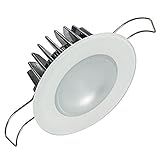 Lumitec 113197 Mirage Luz De LED Exterior Ou Interior Montagem Embutida Moldura De Vidro Espectro RGBW