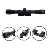 Luneta 4x32 Cbc Original Suporte 11mm Rossi Gamo Qgk Airsoft