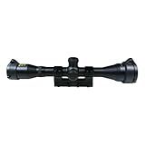 Luneta De Mira 4x32mm- Escopo Óptico Preto Para Tiro- WD