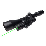 Luneta Longo Alcance 3 9x40 Mira Laser Rossi Sniper Verde