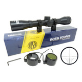 Luneta Rossi 4x32 Mount 3 8 11mm Carabina Espingarda Pressão
