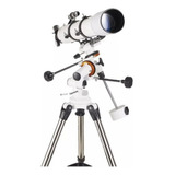 Luneta Telescópio Astronômico Refrator 900x80 Profissional