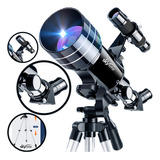 Luneta Telescópio Refrator Novice 60x Red Cor Preto