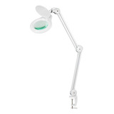 Lupa Articulada Led 8x C Fixador P Mesa Dimmer P Estética
