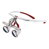 Lupa Cirúrgica Univet Flip up E v o C Aumento De 2 5x 350mm