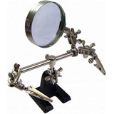 Lupa Com Suporte E Pinça Ds 10d Xc lp 805