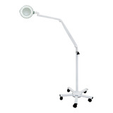 Lupa Com Tripé Iluminação Ultra 5 Led Estek Estética Facial