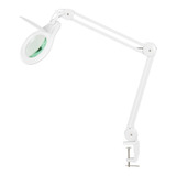 Lupa De Bancada 4 Intensid Iluminação Led Solver Hl 410 8x