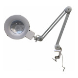 Lupa De Bancada E Mesa Led Profissional Bivolt Aumento De 8x