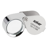 Lupa De Bolso 21mm 10x Solver Sld 111 Leve E Compacta