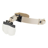 Lupa De Cabeca 4 Lentes Led Profissional Slc 1010 Solver