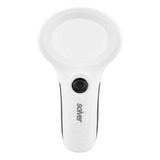 Lupa De Mão Aumento Lente 4x Iluminação 9 Leds Ultravioleta