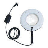 Lupa De Mão Com Lâmpada Wood Led Slim Análise De Pele Bivolt